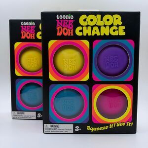 Schylling - *TEENIE* NeeDoh: Color Change (2 Boxes Per Order) Viral Sensory Toy